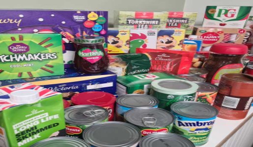 Food bank donations